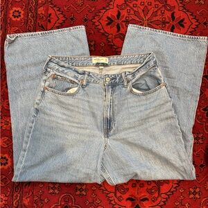 Abercrombie Wide Leg Jeans 10 short curve love